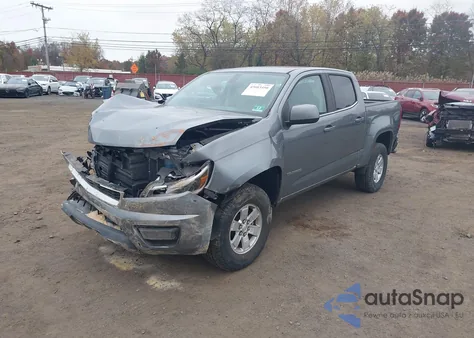 2018 Chevrolet Colorado Wt from USA, damaged, VIN 1GCGSBEA3J1270776